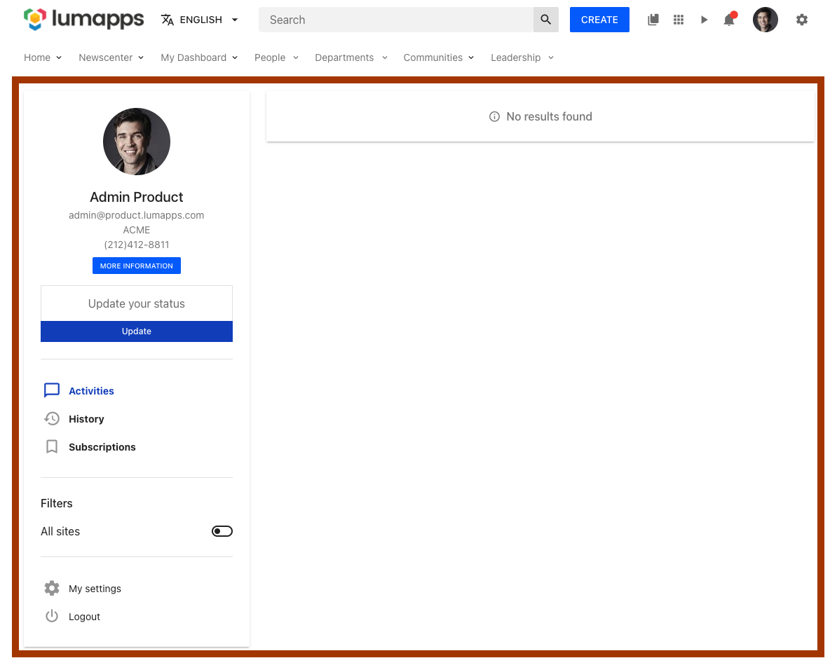 Target profile